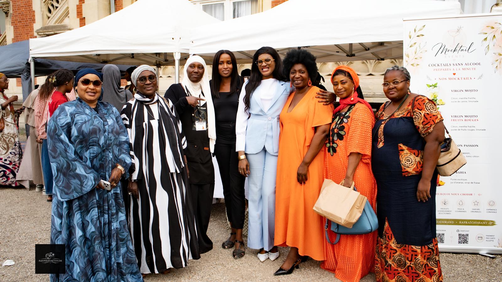 Femmes entrepreneures sur un marché en Afrique de l'Ouest